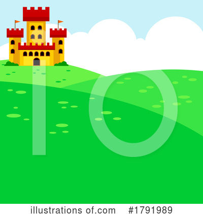 Royalty-Free (RF) Castle Clipart Illustration by Hit Toon - Stock Sample #1791989