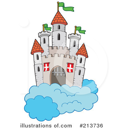 Royalty-Free (RF) Castle Clipart Illustration by visekart - Stock Sample #213736