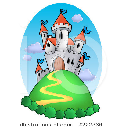 Royalty-Free (RF) Castle Clipart Illustration by visekart - Stock Sample #222336