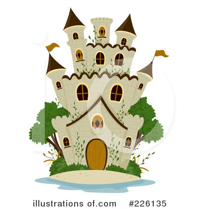 Royalty-Free (RF) Castle Clipart Illustration by BNP Design Studio - Stock Sample #226135