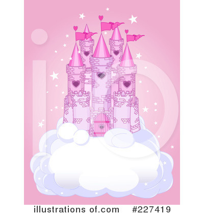 Royalty-Free (RF) Castle Clipart Illustration by Pushkin - Stock Sample #227419