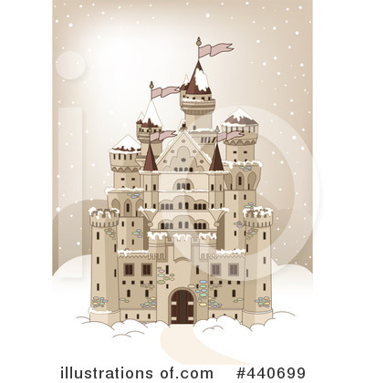 Royalty-Free (RF) Castle Clipart Illustration by Pushkin - Stock Sample #440699