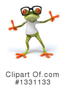 Casual Frog Clipart #1331133 by Julos