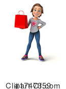 Casual Woman Clipart #1747359 by Julos