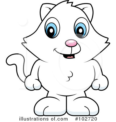 Royalty-Free (RF) Cat Clipart Illustration by Cory Thoman - Stock Sample #102720