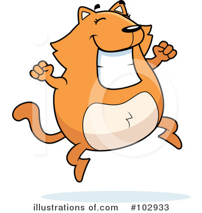 Royalty-Free (RF) Cat Clipart Illustration by Cory Thoman - Stock Sample #102933