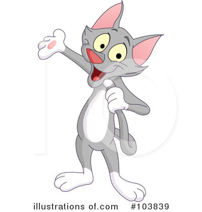 Royalty-Free (RF) Cat Clipart Illustration by yayayoyo - Stock Sample #103839