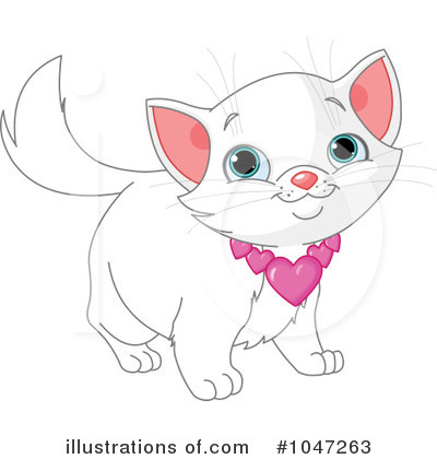 Royalty-Free (RF) Cat Clipart Illustration by Pushkin - Stock Sample #1047263