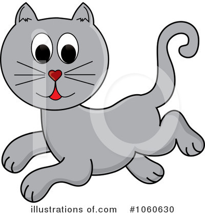 Royalty-Free (RF) Cat Clipart Illustration by Pams Clipart - Stock Sample #1060630