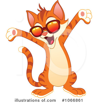 Royalty-Free (RF) Cat Clipart Illustration by yayayoyo - Stock Sample #1066861