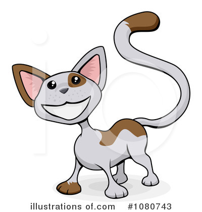 Royalty-Free (RF) Cat Clipart Illustration by AtStockIllustration - Stock Sample #1080743