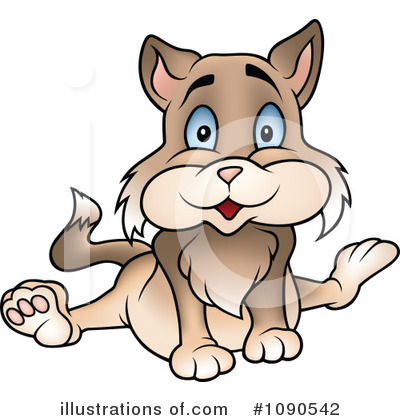 Royalty-Free (RF) Cat Clipart Illustration by dero - Stock Sample #1090542