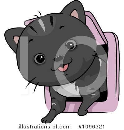 Royalty-Free (RF) Cat Clipart Illustration by BNP Design Studio - Stock Sample #1096321