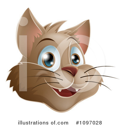 Royalty-Free (RF) Cat Clipart Illustration by AtStockIllustration - Stock Sample #1097028