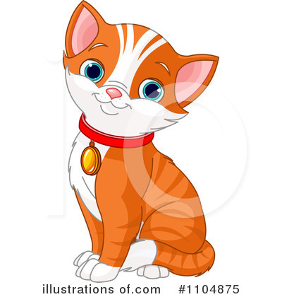 Orange Cat Clipart #1104875 by Pushkin
