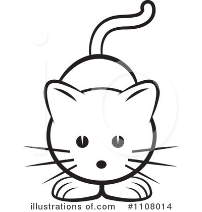 Royalty-Free (RF) Cat Clipart Illustration by Lal Perera - Stock Sample #1108014