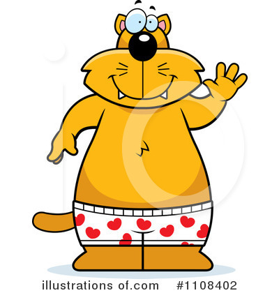 Royalty-Free (RF) Cat Clipart Illustration by Cory Thoman - Stock Sample #1108402