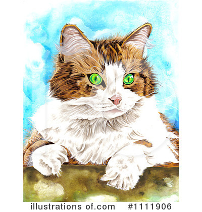 Royalty-Free (RF) Cat Clipart Illustration by Prawny - Stock Sample #1111906