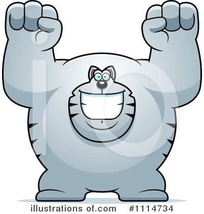 Royalty-Free (RF) Cat Clipart Illustration by Cory Thoman - Stock Sample #1114734