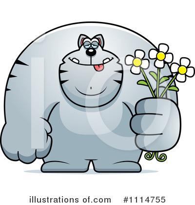 Giving Flowers Clipart #1114755 by Cory Thoman