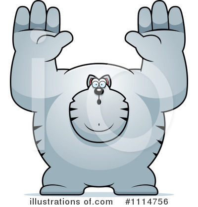 Royalty-Free (RF) Cat Clipart Illustration by Cory Thoman - Stock Sample #1114756