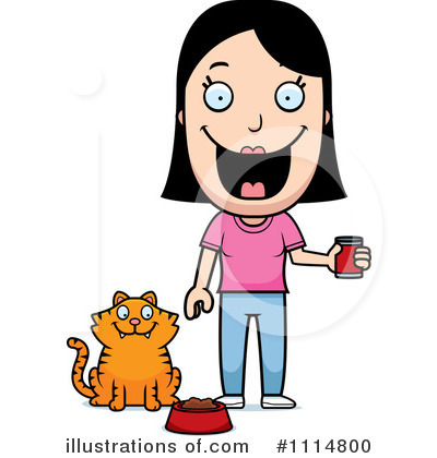 Cat Clipart #1114800 by Cory Thoman