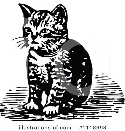 Kittens Clipart #1118698 by Prawny Vintage