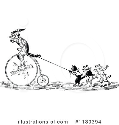 Penny Farthing Clipart #1130394 by Prawny Vintage