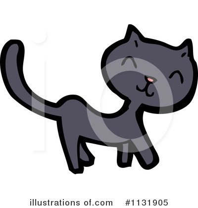 Royalty-Free (RF) Cat Clipart Illustration by lineartestpilot - Stock Sample #1131905
