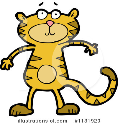 Royalty-Free (RF) Cat Clipart Illustration by lineartestpilot - Stock Sample #1131920