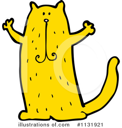 Royalty-Free (RF) Cat Clipart Illustration by lineartestpilot - Stock Sample #1131921