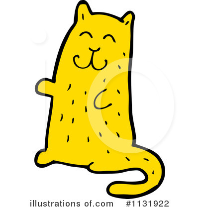 Royalty-Free (RF) Cat Clipart Illustration by lineartestpilot - Stock Sample #1131922