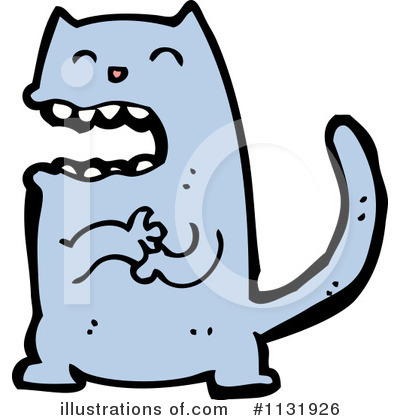 Royalty-Free (RF) Cat Clipart Illustration by lineartestpilot - Stock Sample #1131926