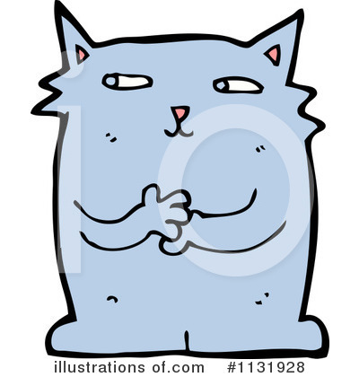 Royalty-Free (RF) Cat Clipart Illustration by lineartestpilot - Stock Sample #1131928