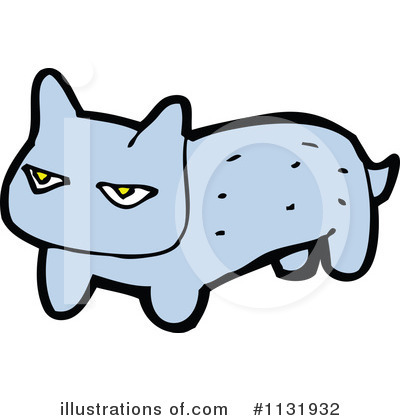Royalty-Free (RF) Cat Clipart Illustration by lineartestpilot - Stock Sample #1131932