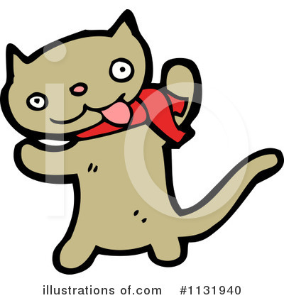 Royalty-Free (RF) Cat Clipart Illustration by lineartestpilot - Stock Sample #1131940