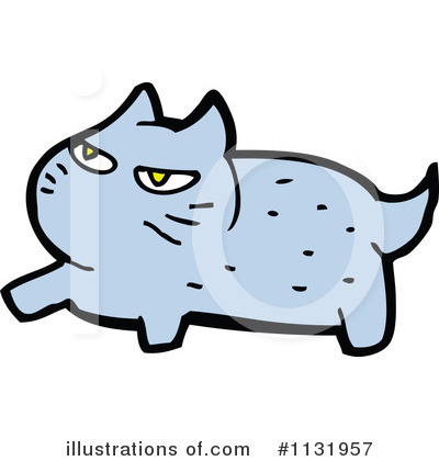 Royalty-Free (RF) Cat Clipart Illustration by lineartestpilot - Stock Sample #1131957