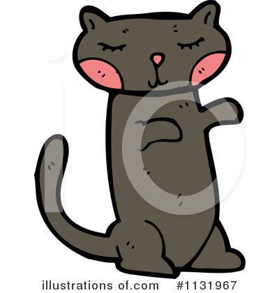 Royalty-Free (RF) Cat Clipart Illustration by lineartestpilot - Stock Sample #1131967