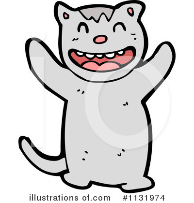 Royalty-Free (RF) Cat Clipart Illustration by lineartestpilot - Stock Sample #1131974