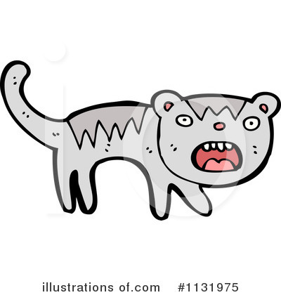 Royalty-Free (RF) Cat Clipart Illustration by lineartestpilot - Stock Sample #1131975
