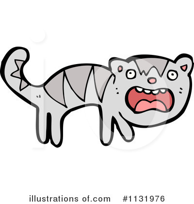 Royalty-Free (RF) Cat Clipart Illustration by lineartestpilot - Stock Sample #1131976
