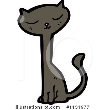 Royalty-Free (RF) Cat Clipart Illustration by lineartestpilot - Stock Sample #1131977