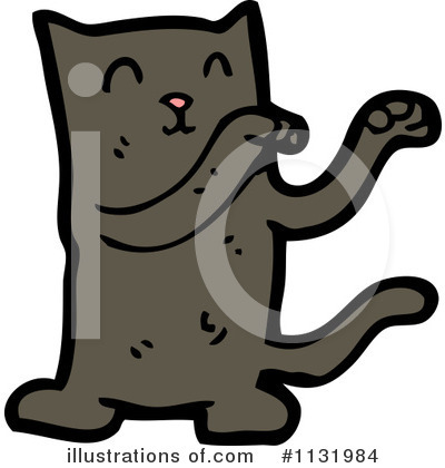 Royalty-Free (RF) Cat Clipart Illustration by lineartestpilot - Stock Sample #1131984