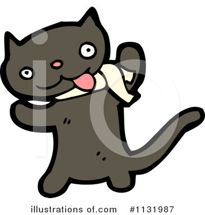 Royalty-Free (RF) Cat Clipart Illustration by lineartestpilot - Stock Sample #1131987