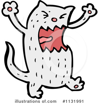 Royalty-Free (RF) Cat Clipart Illustration by lineartestpilot - Stock Sample #1131991