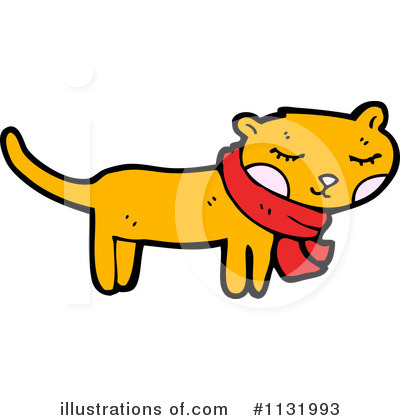 Royalty-Free (RF) Cat Clipart Illustration by lineartestpilot - Stock Sample #1131993