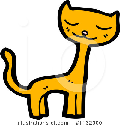 Royalty-Free (RF) Cat Clipart Illustration by lineartestpilot - Stock Sample #1132000