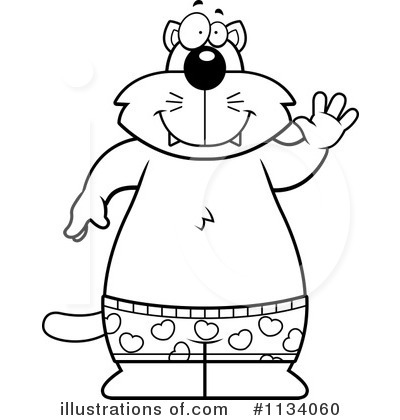 Royalty-Free (RF) Cat Clipart Illustration by Cory Thoman - Stock Sample #1134060