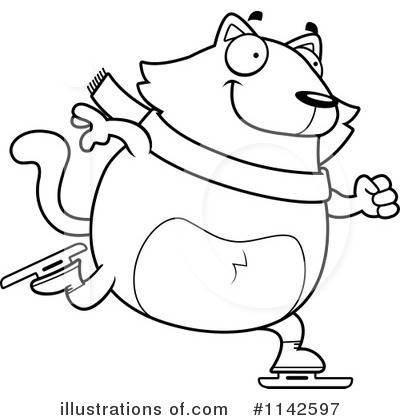 Royalty-Free (RF) Cat Clipart Illustration by Cory Thoman - Stock Sample #1142597
