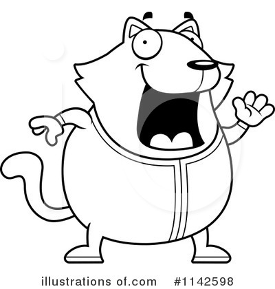 Royalty-Free (RF) Cat Clipart Illustration by Cory Thoman - Stock Sample #1142598